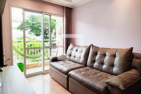 Sala de apartamento à venda com 2 quartos, 60m² em Vila Principe de Gales, Santo André