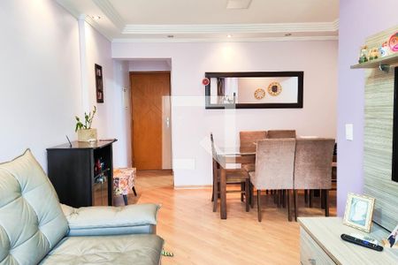 Sala de apartamento à venda com 2 quartos, 60m² em Vila Principe de Gales, Santo André