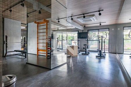 Studio para alugar com 29m², 1 quarto e sem vaga Studio para alugar com 29m², 1 quarto e sem vagaAcademia