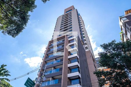 Studio para alugar com 29m², 1 quarto e sem vaga Studio para alugar com 29m², 1 quarto e sem vagaFachada