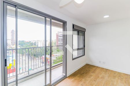 Sala de apartamento para alugar com 1 quarto, 37m² em Santo Amaro, São Paulo