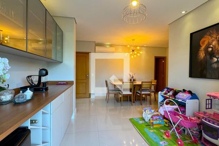 Sala de apartamento para alugar com 3 quartos, 142m² em Tamboré, Santana de Parnaíba