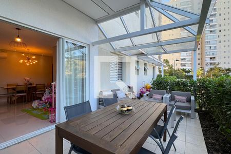 Varanda gourmet de apartamento para alugar com 3 quartos, 142m² em Tamboré, Santana de Parnaíba