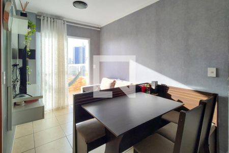 Sala de apartamento para alugar com 1 quarto, 47m² em Aviação, Praia Grande