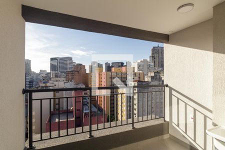 Apartamento à venda com 34m², 1 quarto e sem vagaVaranda