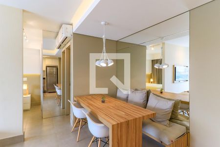 Sala de Jantar de apartamento para alugar com 1 quarto, 51m² em Vila Gertrudes, São Paulo