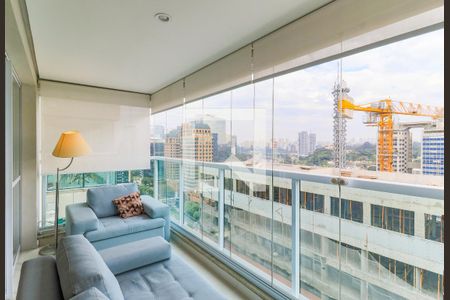 Varanda de apartamento para alugar com 1 quarto, 51m² em Vila Gertrudes, São Paulo