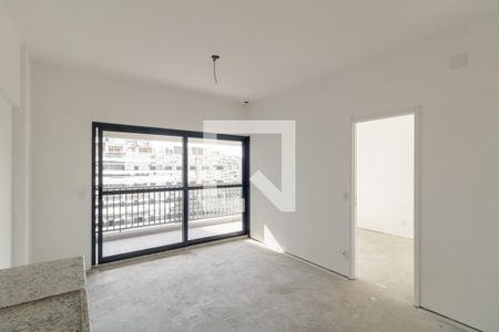 Sala de apartamento à venda com 1 quarto, 43m² em República, São Paulo