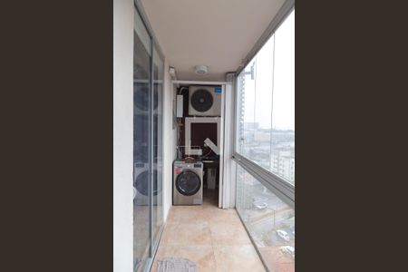 Varanda do Studio de kitnet/studio para alugar com 1 quarto, 39m² em Vila Augusta, Guarulhos