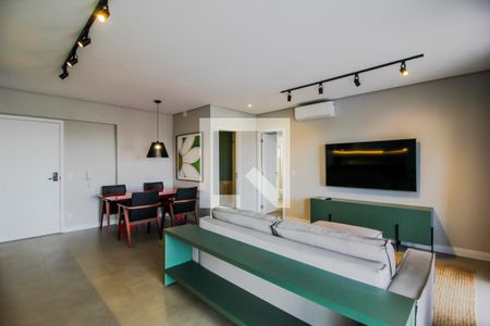 3 Sala de apartamento para alugar com 1 quarto, 65m² em Santa Ifigênia, São Paulo