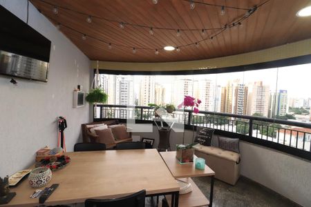 Varanda de apartamento à venda com 3 quartos, 114m² em Vila Gomes Cardim, São Paulo