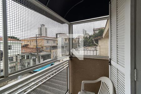 Varanda da Sala da Casa 2 de casa para alugar com 2 quartos, 180m² em Vila Brasilina, São Paulo