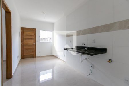 Sala / Cozinha de apartamento à venda com 2 quartos, 40m² em Cidade Antônio Estêvão de Carvalho, São Paulo