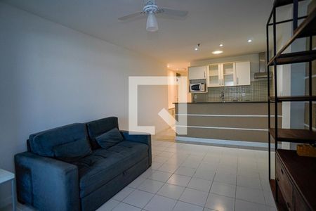 Sala de apartamento para alugar com 1 quarto, 75m² em Camboinhas, Niterói