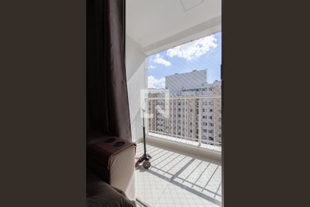 Varanda da Sala de apartamento à venda com 3 quartos, 98m² em Jardim Guanabara, Belo Horizonte