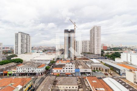 Vista - Sala de apartamento para alugar com 1 quarto, 26m² em Brás, São Paulo