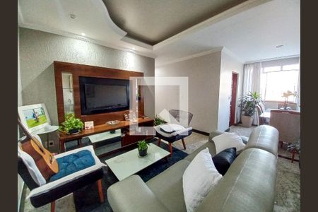 Sala de apartamento à venda com 3 quartos, 80m² em Ana Lúcia, Belo Horizonte
