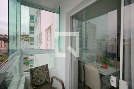 Varanda da Sala de apartamento à venda com 2 quartos, 65m² em Buritis, Belo Horizonte