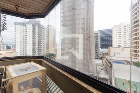 Varanda de apartamento à venda com 3 quartos, 110m² em Centro, Osasco