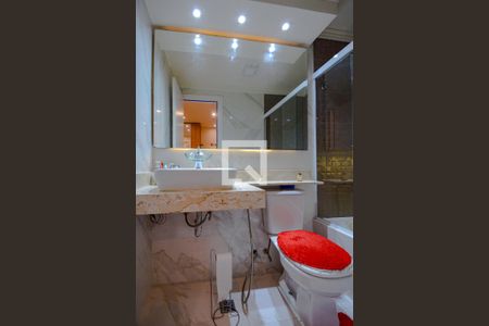 Banheiro da Suíte de casa de condomínio à venda com 2 quartos, 64m² em Suiço, São Bernardo do Campo