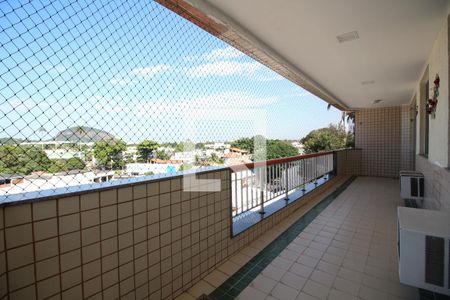 Sala Varanda de apartamento à venda com 4 quartos, 165m² em Freguesia (jacarepaguá), Rio de Janeiro