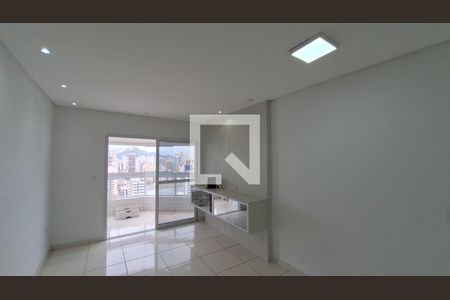 Sala de apartamento para alugar com 2 quartos, 77m² em Vila Tupi, Praia Grande