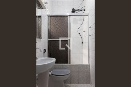 Banheiro da Suíte 1 de casa para alugar com 2 quartos, 52m² em Jardim Beatriz, São Bernardo do Campo