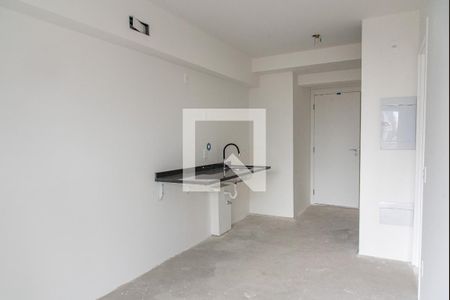 Sala/cozinha de apartamento à venda com 1 quarto, 37m² em Cursino, São Paulo