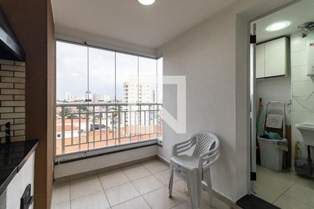 Varanda da Sala de apartamento para alugar com 2 quartos, 63m² em Vila Nair, São Paulo