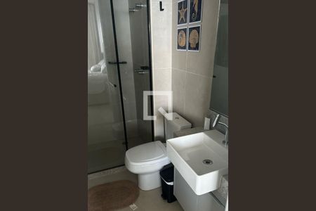 Banheiro da Suíte de apartamento para alugar com 1 quarto, 44m² em Ondina, Salvador
