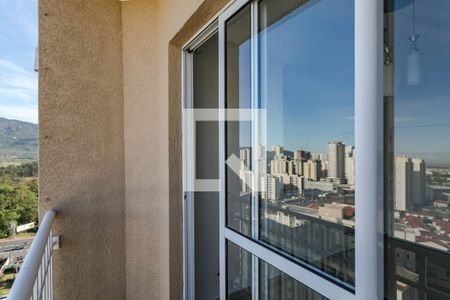 Sacada de apartamento para alugar com 2 quartos, 50m² em Vila Mogilar, Mogi das Cruzes