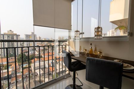 Varanda Integrada de apartamento à venda com 2 quartos, 57m² em Vila Rosalia, Guarulhos
