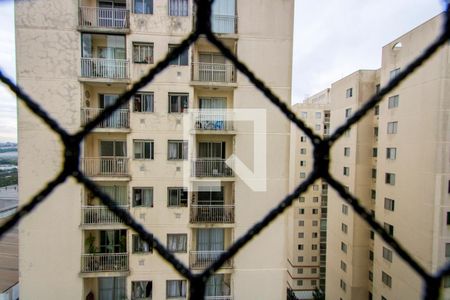 Vista da varanda de apartamento à venda com 2 quartos, 50m² em Vila Homero Thon, Santo André