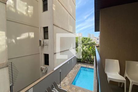 Varanda da Sala de apartamento à venda com 1 quarto, 52m² em Leblon, Rio de Janeiro