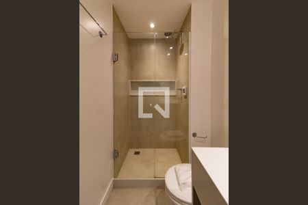Detalhe do banheiro da suíte  de apartamento à venda com 1 quarto, 49m² em Ipanema, Rio de Janeiro