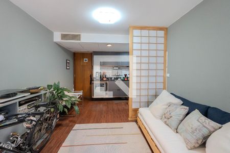 Sala de apartamento para alugar com 1 quarto, 42m² em Bela Vista, São Paulo