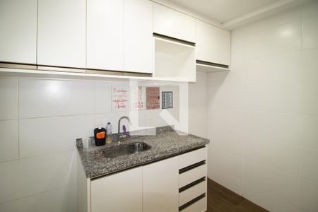 Sala e cozinha de apartamento para alugar com 2 quartos, 45m² em Jardim Brasil (zona Norte), São Paulo