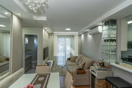Sala de Estar/Jantar de apartamento à venda com 2 quartos, 60m² em Vila Nova, Campinas