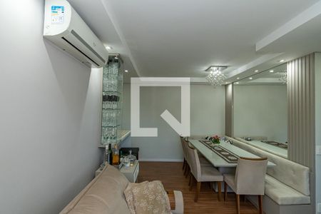 Sala de Estar/Jantar de apartamento à venda com 2 quartos, 60m² em Vila Nova, Campinas