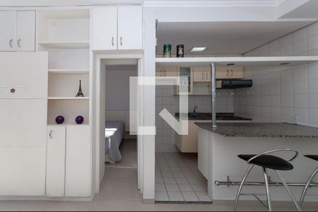 Sala de apartamento para alugar com 1 quarto, 40m² em Perdizes, São Paulo