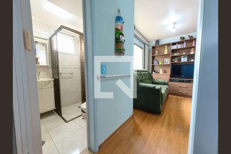 Sala - Corredor de apartamento à venda com 2 quartos, 56m² em Vila Mangalot, São Paulo