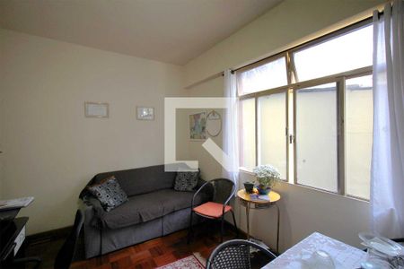 Sala de apartamento à venda com 2 quartos, 52m² em Paraíso, Belo Horizonte