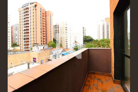 Varanda da Sala de apartamento para alugar com 2 quartos, 169m² em Moema, São Paulo