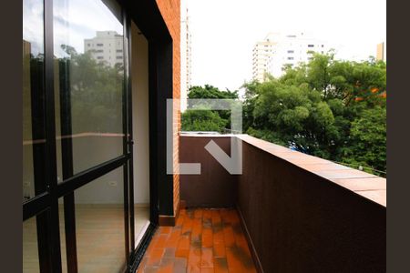 Varanda da Sala de apartamento para alugar com 2 quartos, 169m² em Moema, São Paulo