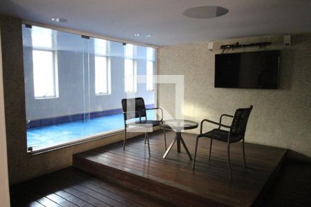 Piscina coberta de apartamento à venda com 3 quartos, 128m² em Funcionários, Belo Horizonte