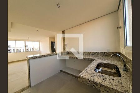 Sala/Cozinha de apartamento à venda com 2 quartos, 65m² em Ipiranga, Belo Horizonte