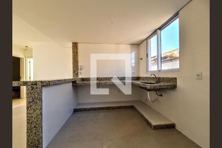 Cozinha de apartamento à venda com 2 quartos, 114m² em Ipiranga, Belo Horizonte