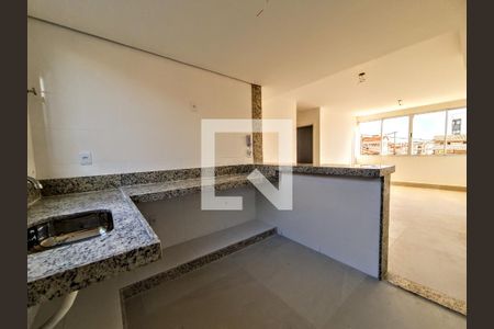 Cozinha de apartamento à venda com 2 quartos, 86m² em Ipiranga, Belo Horizonte