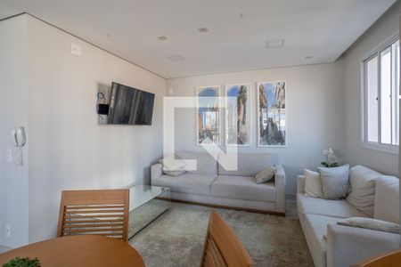 Área comum - Salão de festas de apartamento à venda com 1 quarto, 34m² em Presidente Altino, Osasco