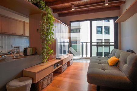 Apartamento à venda com 64m², 1 quarto e 1 vaga Apartamento à venda com 64m², 1 quarto e 1 vagaSala